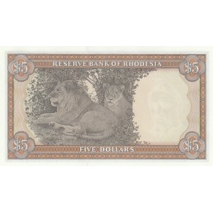 Rhodesien 5 Dollars 1978