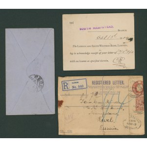 Postal history envelopes - Great Britain, Postal stationery (3)