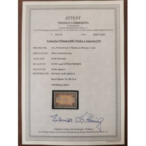 Estland Briefmarke Proof 5 Marka Vikinglaev