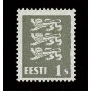 Estonia 1 senti 1940 Mi. 164x white paper