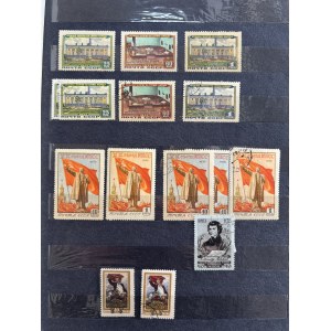 Collection of stamps: Mostly Russia USSR 1955-1956 (1 album)