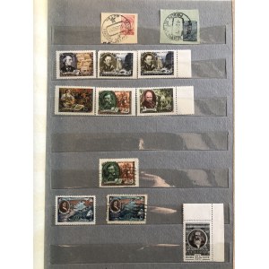 Collection of stamps: a lot of Russia USSR 1957 (1 album) + Stamps of various countries