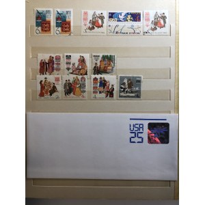 Collection of stamps: Mostly Russia USSR 1960 - 1962 (1 album)