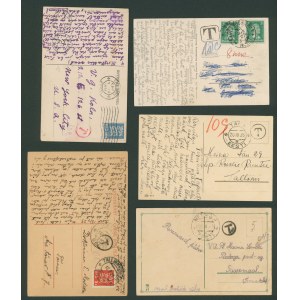 Postal history postcards - Estonia, Postage Due, T - Stempel (5)