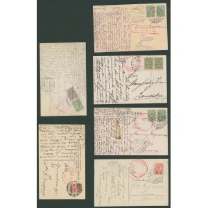 Postal history postcards - Finland, Turku Military Censor WW
