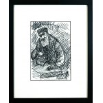 Chaim GOLDBERG (1917 - 2004), Prasujący Żyd