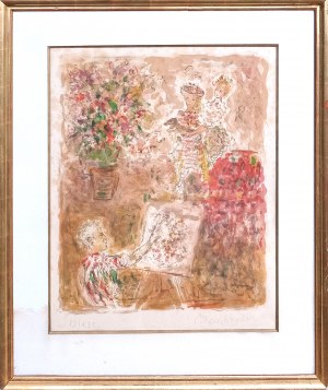 Constantin TERECHKOVITCH (1902 - 1978), L'ATELIER FLEURI