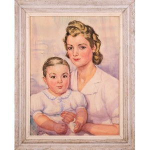 Emile Joseph PATOUX (1893-1985), Macierzyństwo, 1940 r.