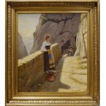 JACOBSEN Carlo (1884 - 1960), Na wybrzeżu Sorrento