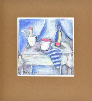Eugeniusz TUKAN-WOLSKI (1928-2014), Martwa natura na stole