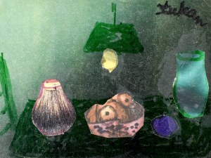 Eugeniusz TUKAN-WOLSKI (1928-2014), Martwa natura w ciemnym pokoju