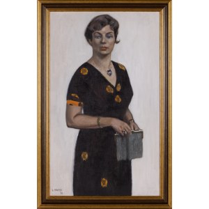 Ludwik Maciąg, Portrait of a Woman, 1978