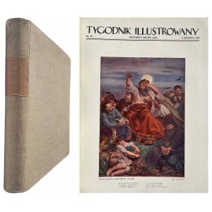TYGODNIK ILLUSTROWANY 1928 ROCZNIK ŁADNY EGZ.