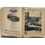TYGODNIK ILLUSTROWANY 1928 ROCZNIK ŁADNY EGZ.