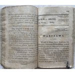 ORZEŁ BIAŁY 1820 tom I