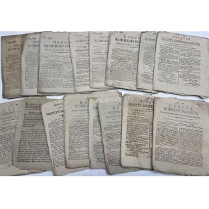 GAZETA CORRESPONDENT OF WARSAW AND ZAGR. 1819