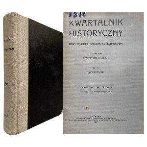 HISTORICAL QUARTERLY 1927
