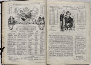 POLISH CALENDAR 1869 HOUSE TARIFF