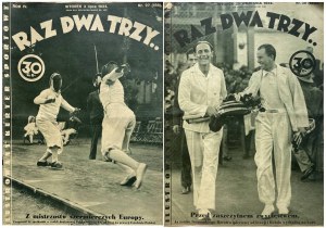 ONE TWO THREE. ILLUSTR. SPORTS COURT 1934 Q3.