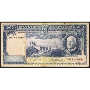 Angola, Colonie portugaise, 1.000 Escudos 10/06/1970