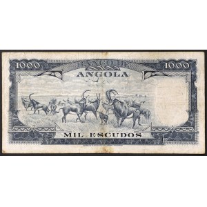 Angola, Colonie portugaise, 1.000 Escudos 10/06/1970