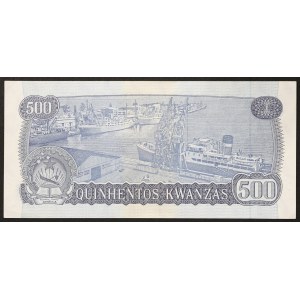 Angola, People's Republic, 500 Kwanzas 11/11/1976