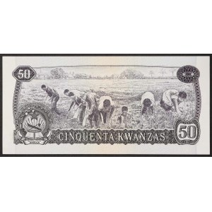 Angola, People's Republic, 50 Kwanzas 14/08/1979