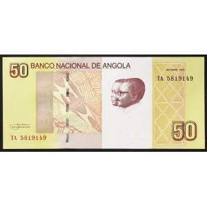 Angola, Republic, 50 Kwanzas 2012