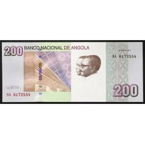 Angola, Republic, 200 Kwanzas 2012