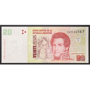 Argentina, Republic, 20 Pesos n.d. (2003)