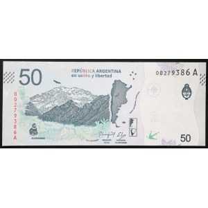 Argentina, Republic, 50 Pesos n.d. (2018)