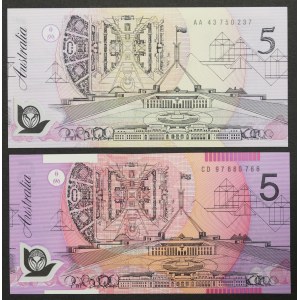 Australia, Kingdom, Lot 5 pcs.