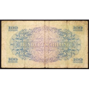 Austria, Allied Military Command, 100 Schilling 1944