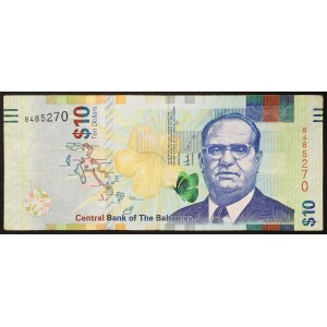 Bahamas, 10 Dollars 2016