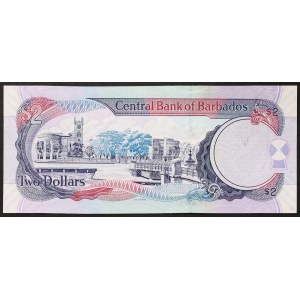 Barbados, 2 Dollars 01/05/2007