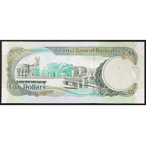 Barbados, 5 Dollars 01/05/2007