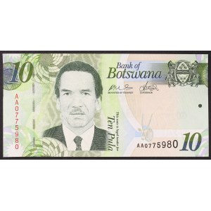 Botswana, Republic, 10 Pula n.d. (2009)