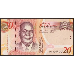 Botswana, Republic, 20 Pula n.d. (2009)