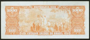 Brazil, Republic, 1.000 Cruzeiros n.d. (1963-64)