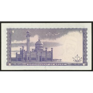 Brunei, Sultanate, 1 Ringgit 1972