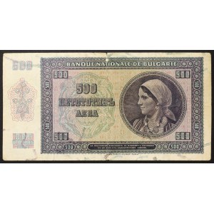 Bulgaria, Kingdom, 500 Leva 1942