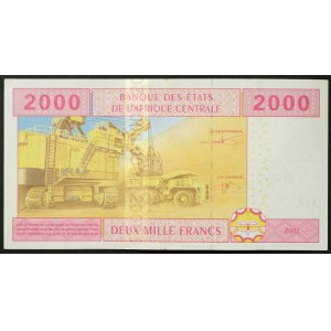 Central African States, Gabon, 2.000 Francs 2002