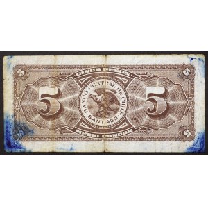 Chile, Republic, 5 Pesos 10/06/1929