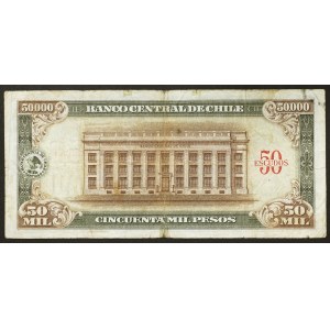Chile, Republic, 50.000 Pesos n.d. (1960-61)