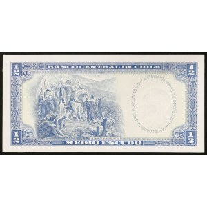 Chile, Republic, 1/2 Escudo n.d. (1962-75)