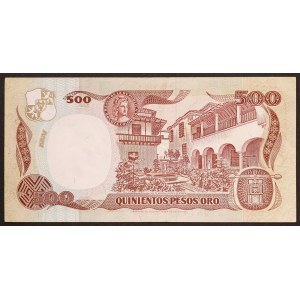 Colombia, 500 Pesos 02/03/1992