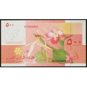 Comoros, Federal Islamic Republic, 500 Francs 2006