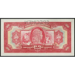 Czechoslovakia, First Republic, 500 Korun 02/05/1929