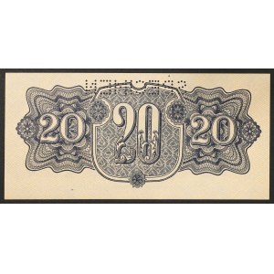 Czechoslovakia, 20 Korun 1944