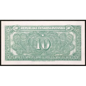 Czechoslovakia, 10 Korun n.d. (1945)